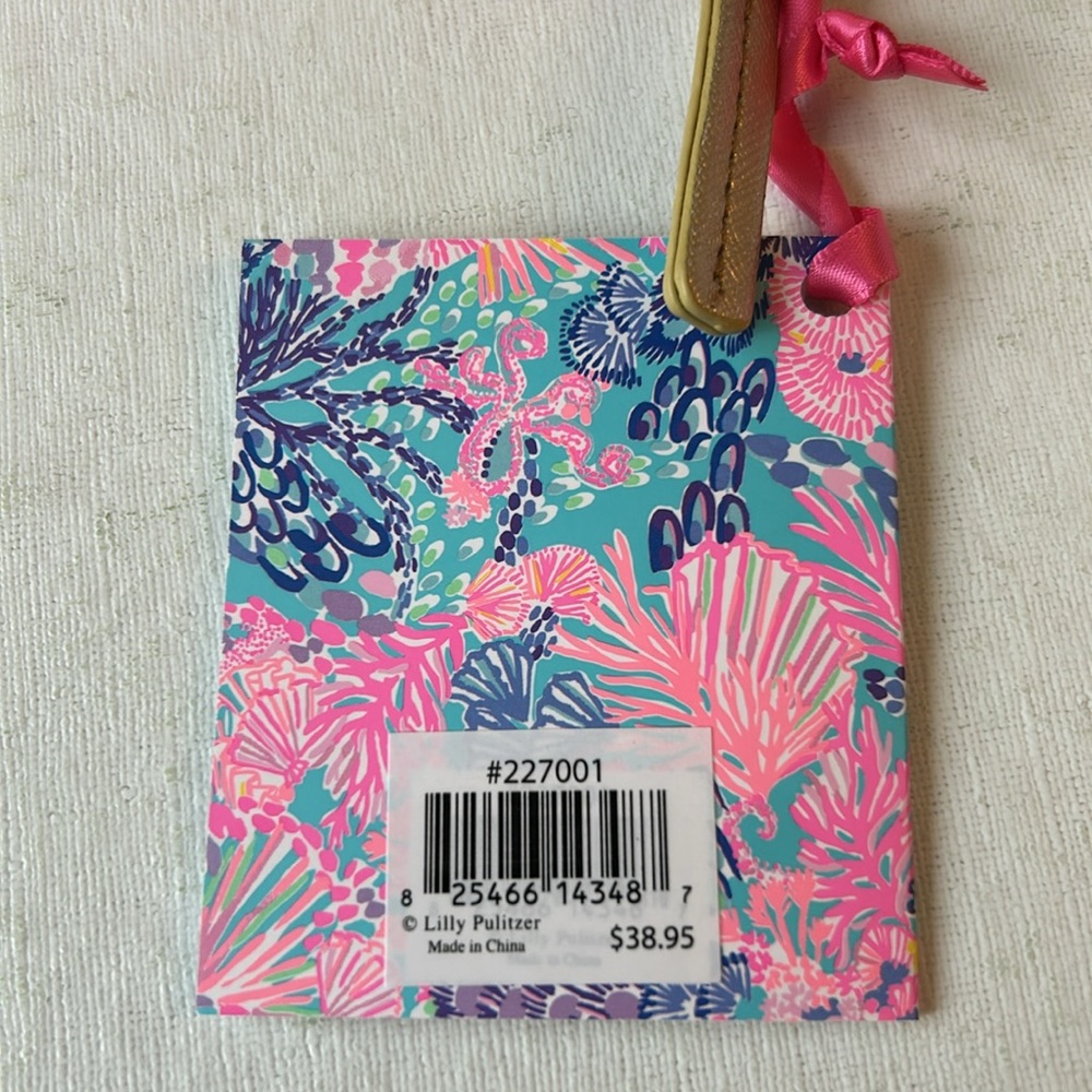 Lilly Pulitzer Splendor in the Sand Brand New  Tech Pouch - Picture 8 of 16